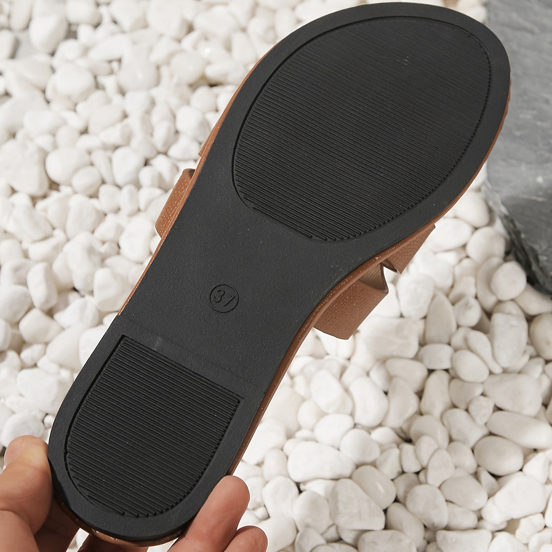 Nadia | Minimal Single-Strap Summer Sandals