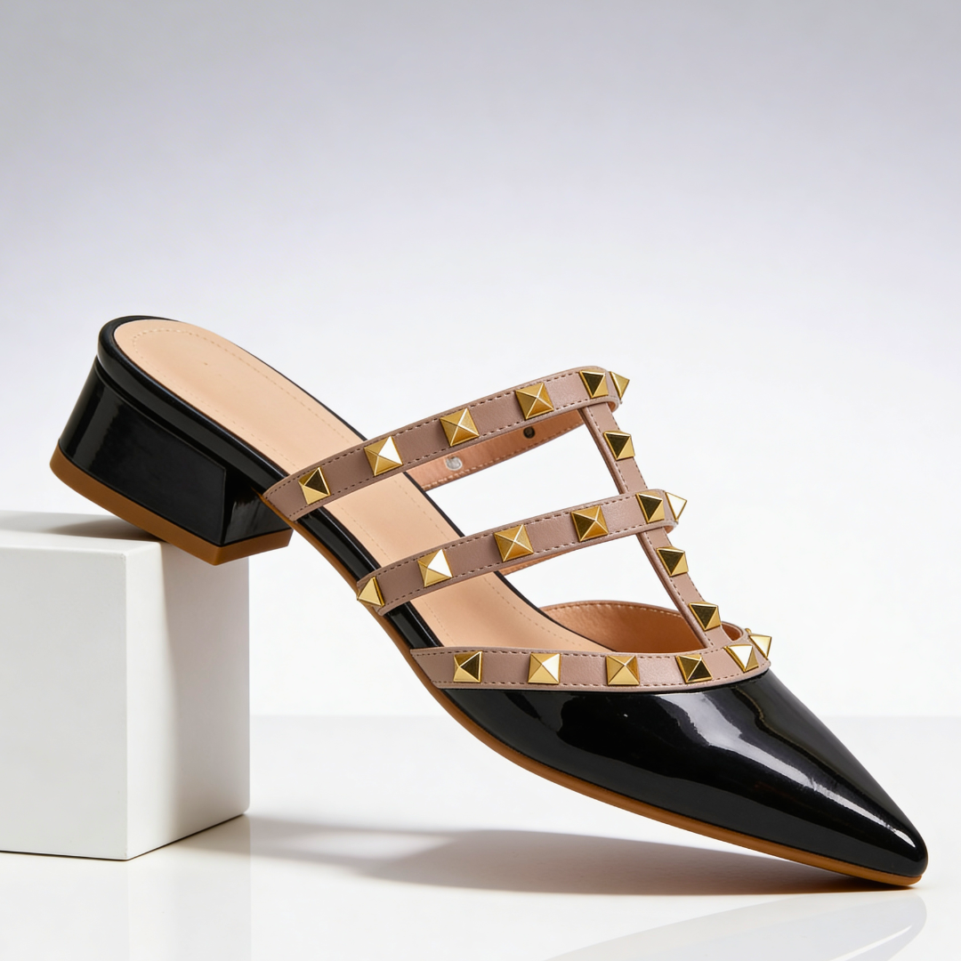 Odette Studded Mule