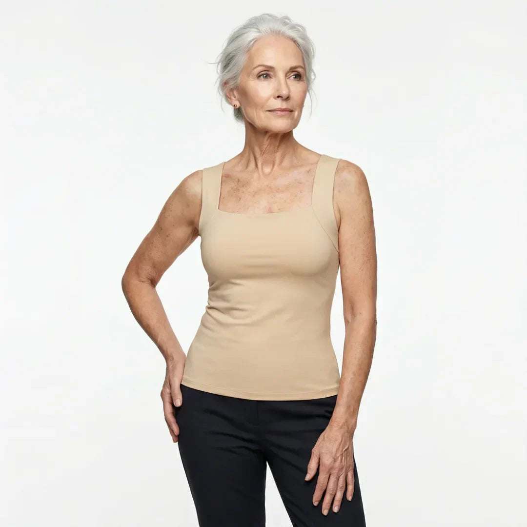 Roxanne | Built In Bra Tank Top