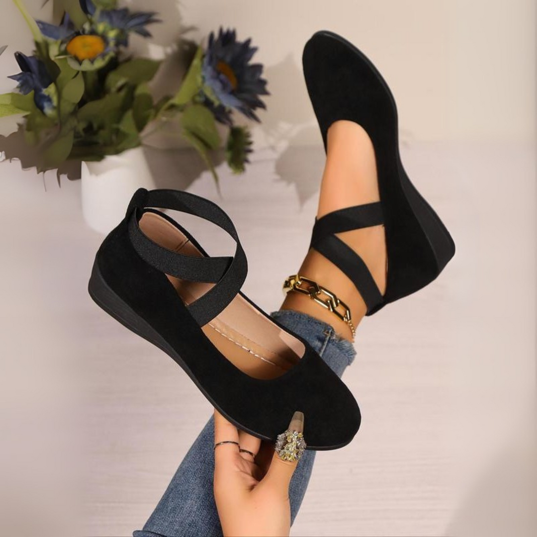 Liora | Elegant Wedge Ballet Flats