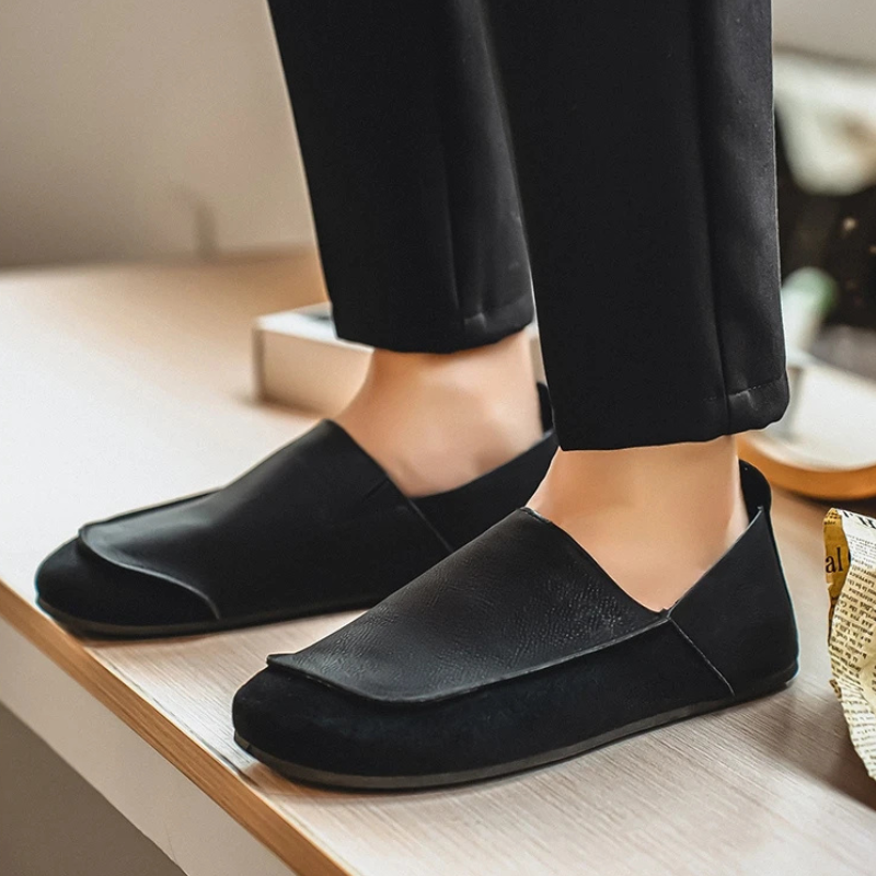 Harland | Suede Leather Slip On Loafers