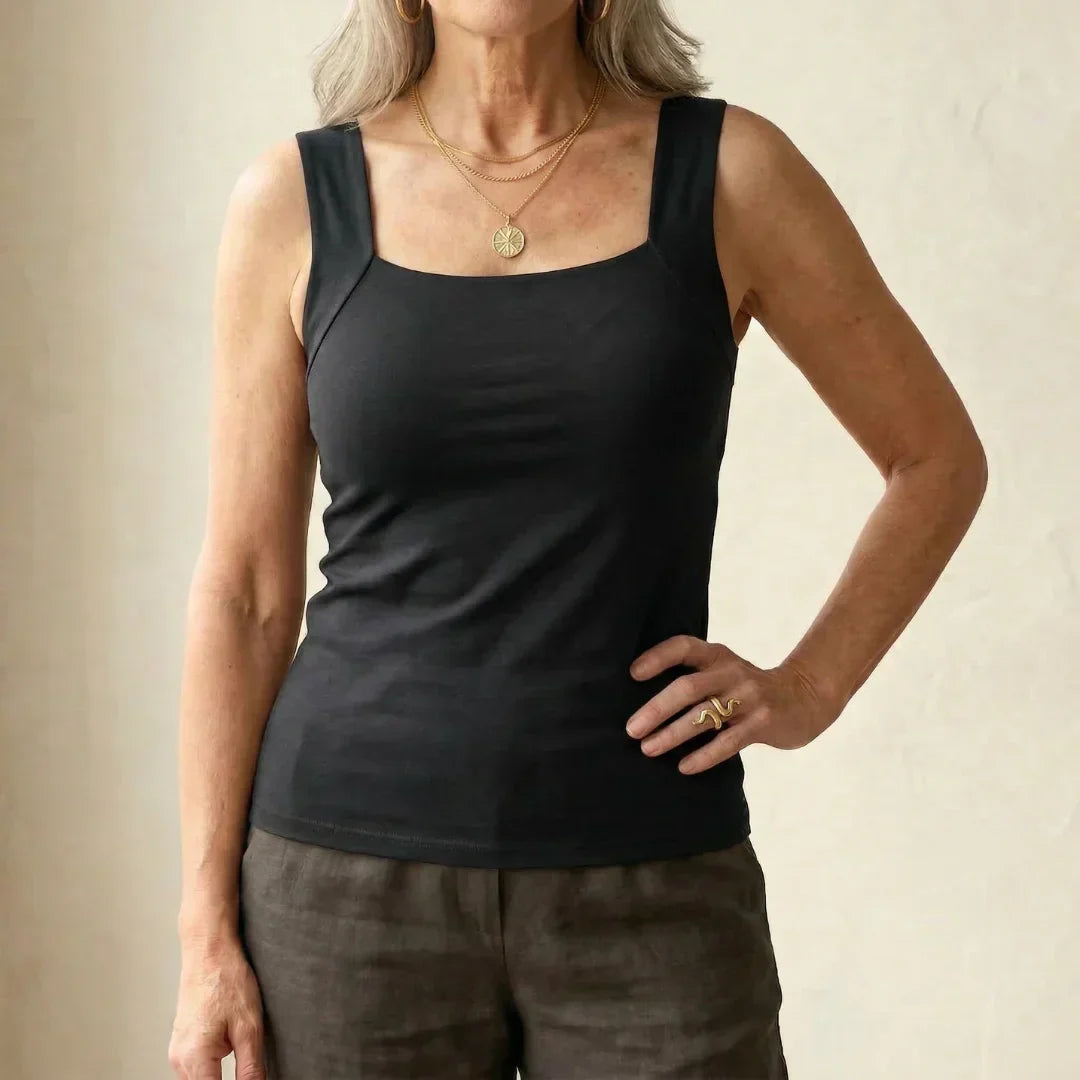 Roxanne | Built In Bra Tank Top