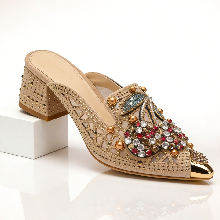 Odette Cherry Belle Heels