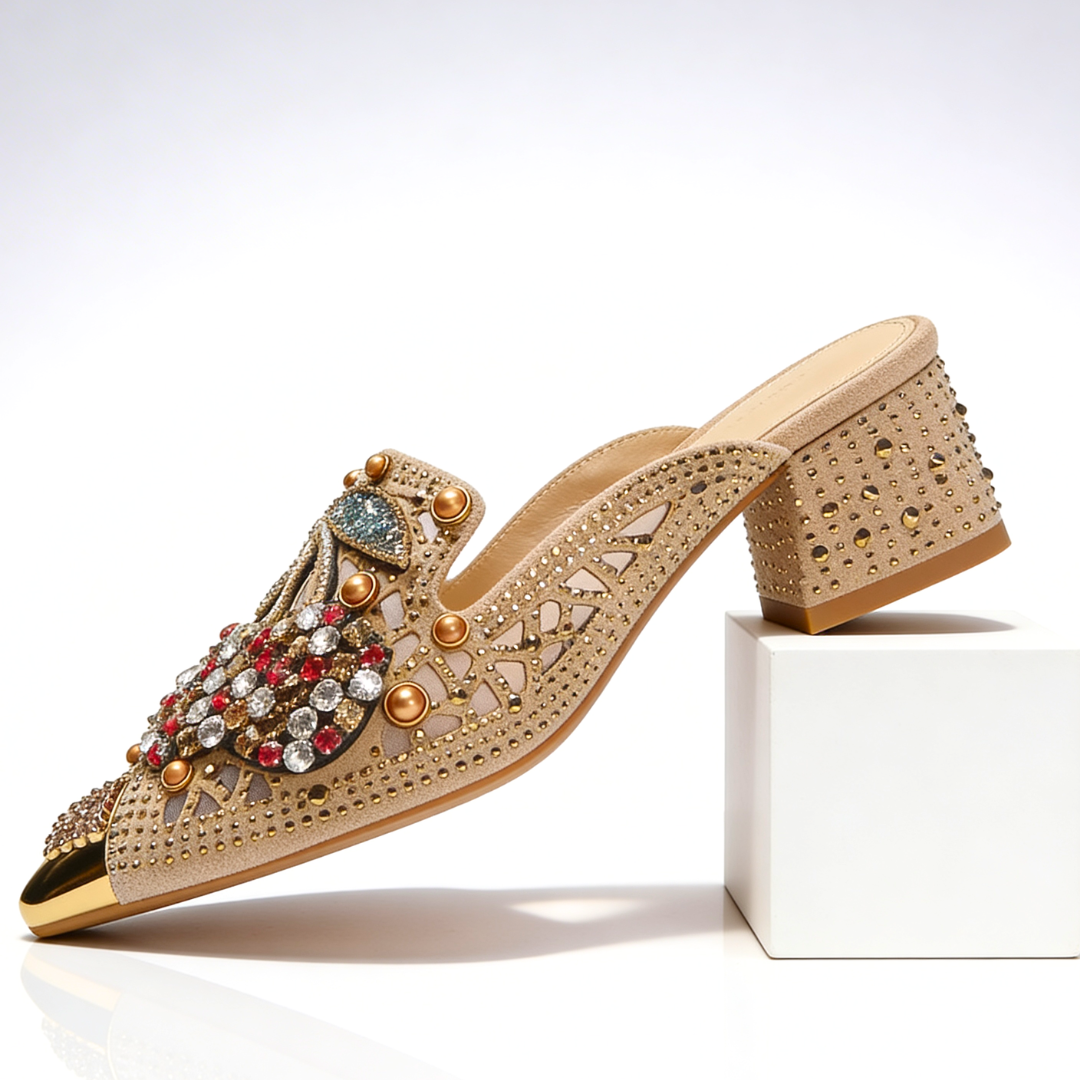 Odette Cherry Belle Heels