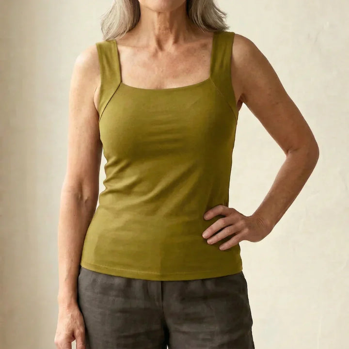 Roxanne | Built In Bra Tank Top