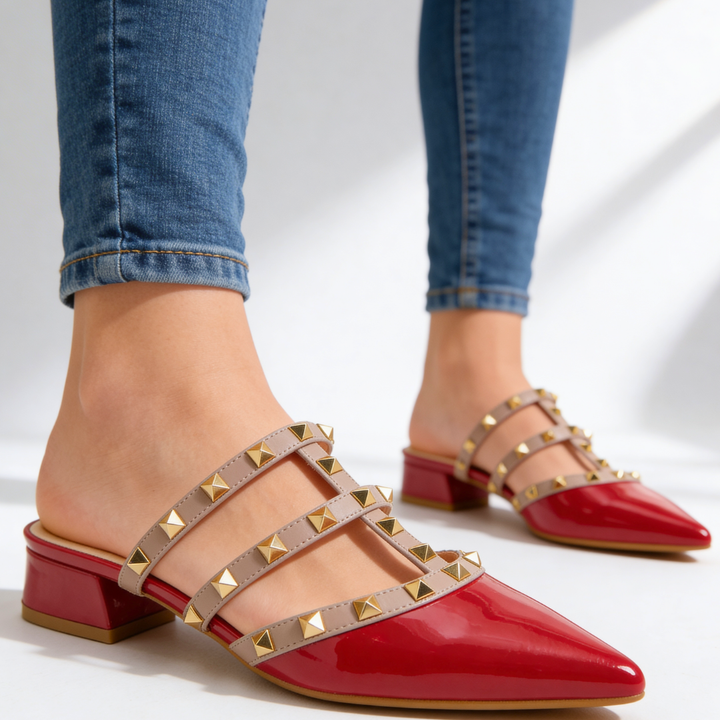 Odette Studded Mule
