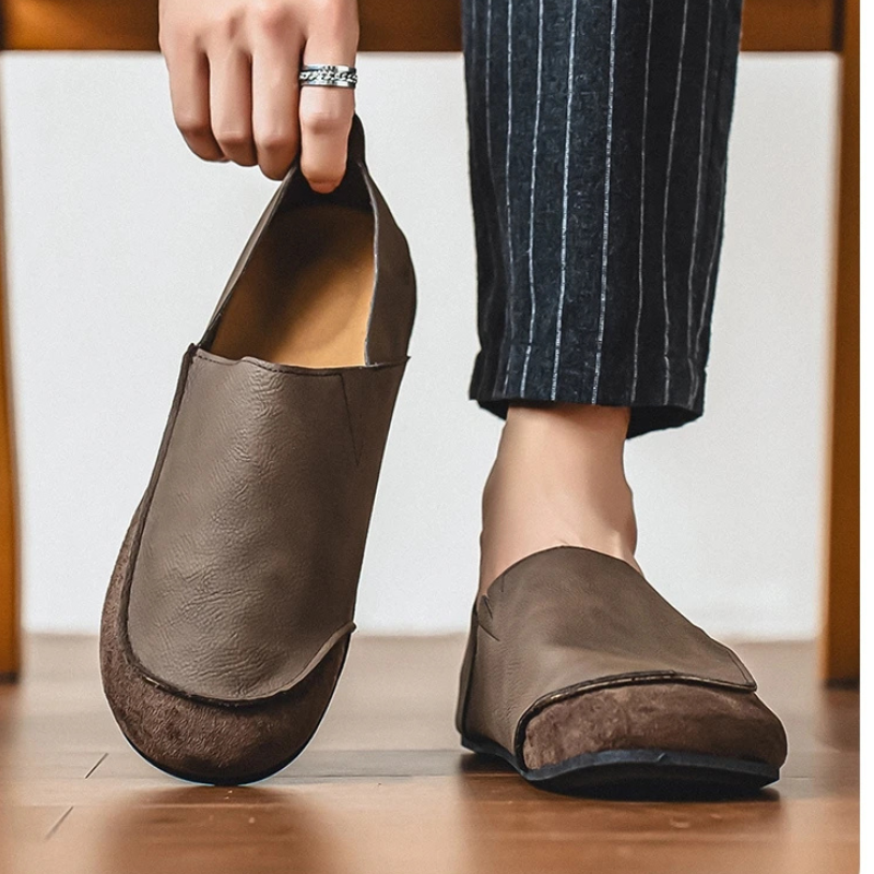 Harland | Suede Leather Slip On Loafers
