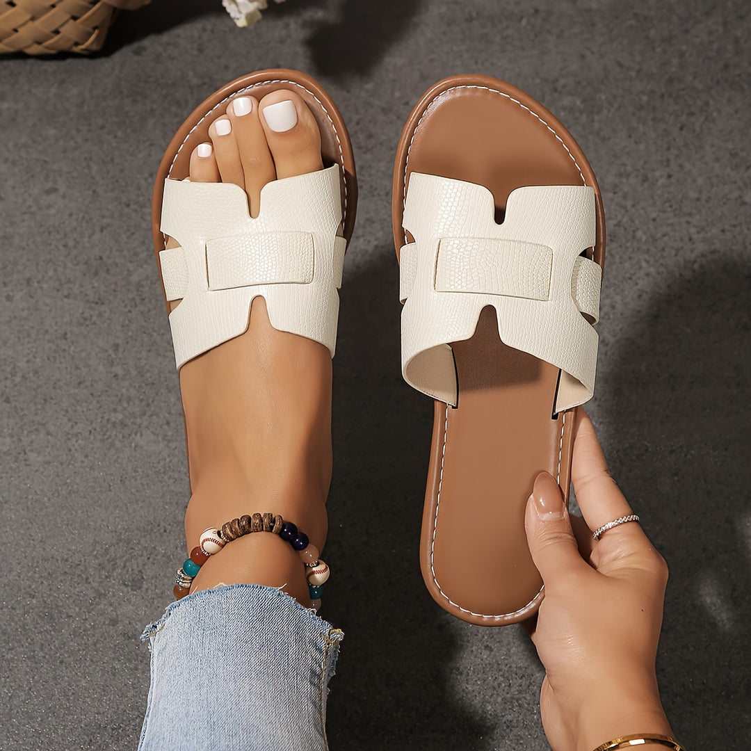 Nadia | Minimal Single-Strap Summer Sandals