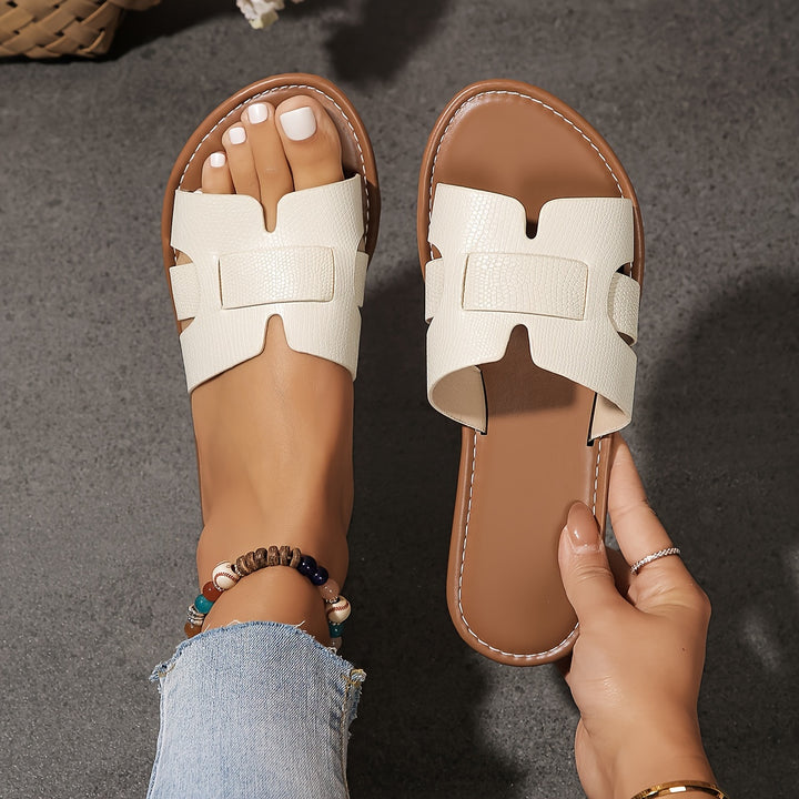 Nadia | Minimal Single-Strap Summer Sandals