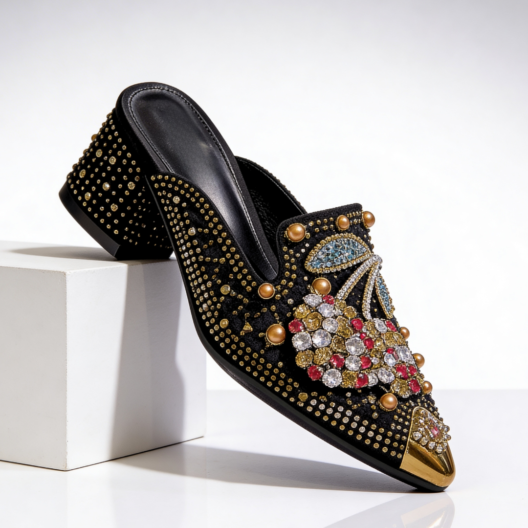 Odette Cherry Belle Heels