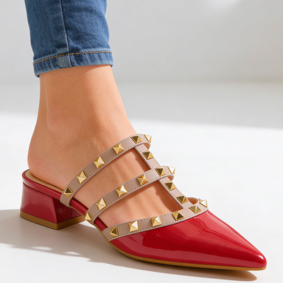 Odette Studded Mule