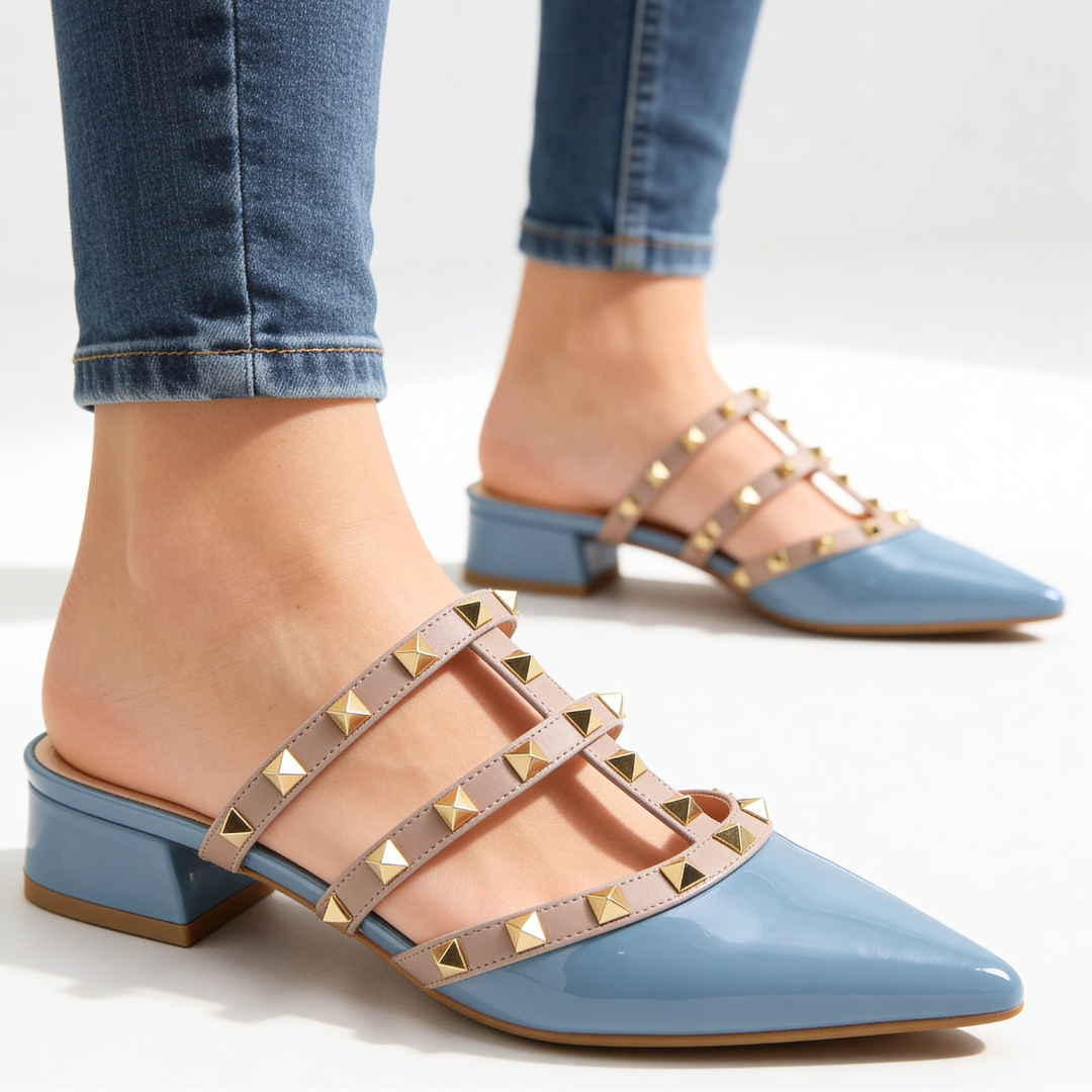 Odette Studded Mule