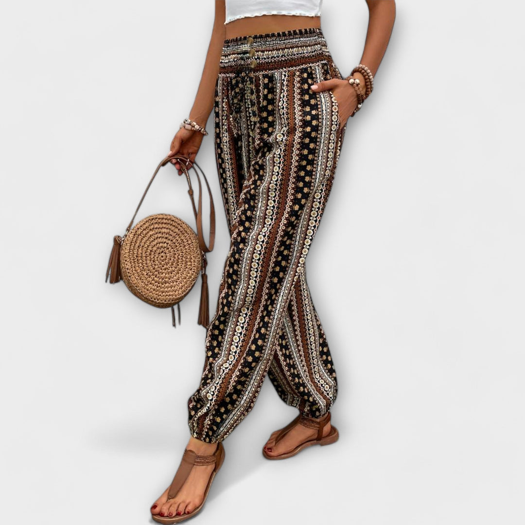 June | Ethnic Graphic Pants