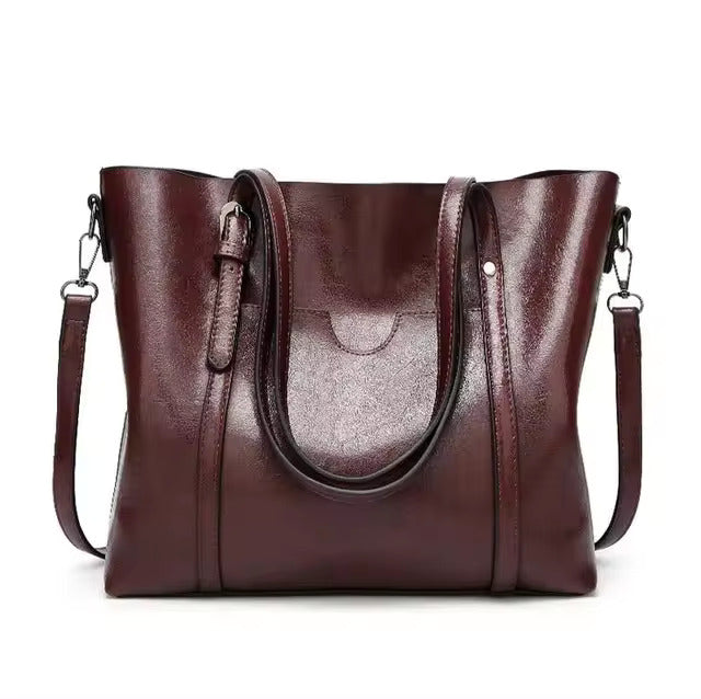 Aubrey | Leather Tote Bag