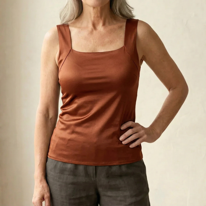 Roxanne | Built In Bra Tank Top