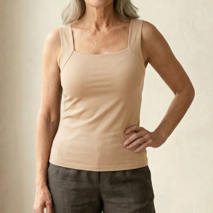 Roxanne | Built In Bra Tank Top