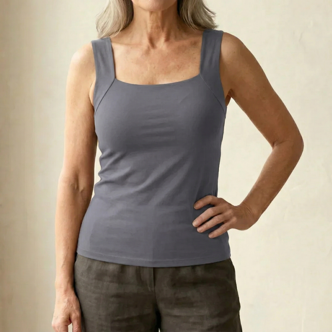 Roxanne | Built In Bra Tank Top