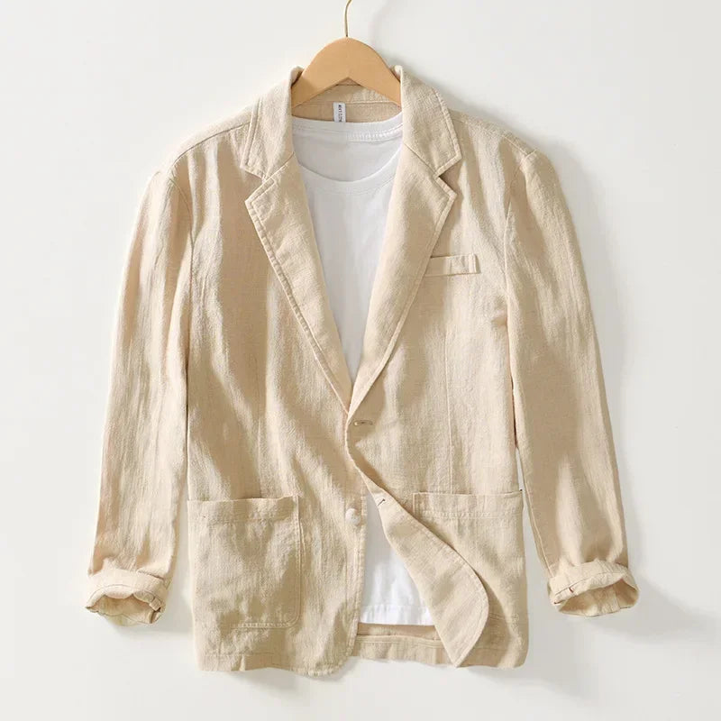 Palmer | Cotton Linen Blazer