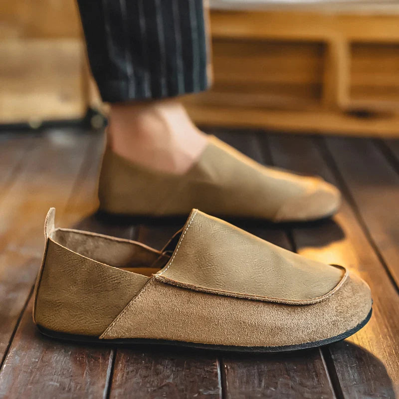 Harland | Suede Leather Slip On Loafers