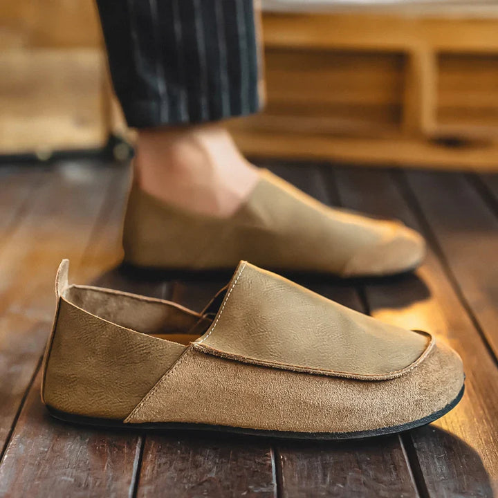Harland | Suede Leather Slip On Loafers