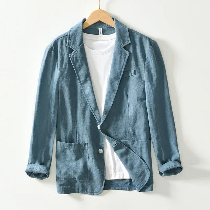 Palmer | Cotton Linen Blazer