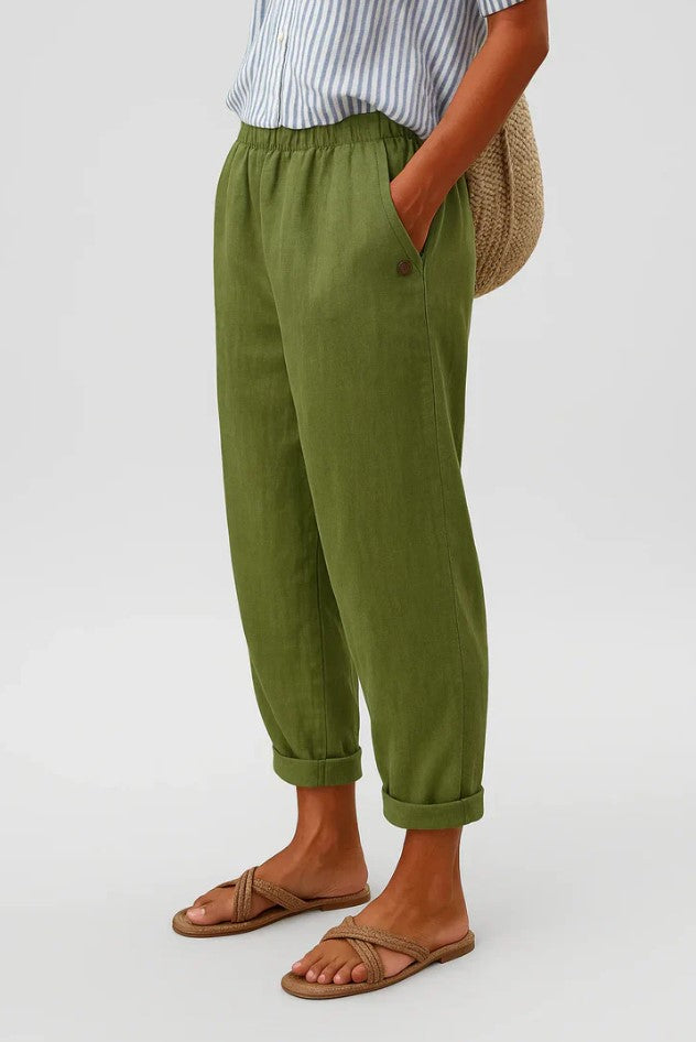 Romina | Linen Cotton Trousers