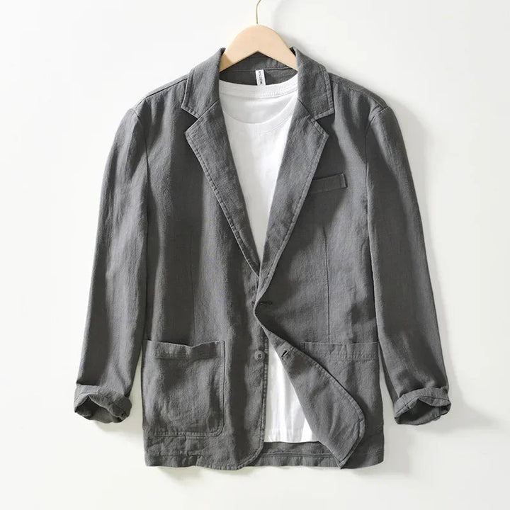 Palmer | Cotton Linen Blazer