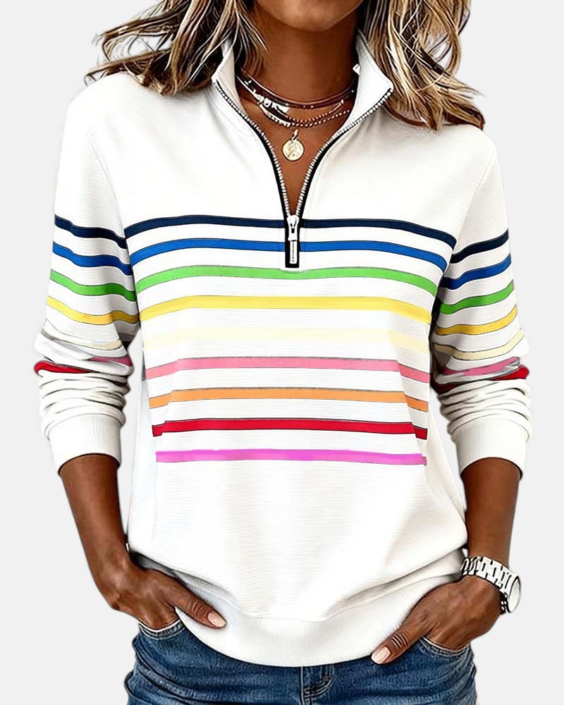 Martine | Casual jumper with comfort and colourful style for every day