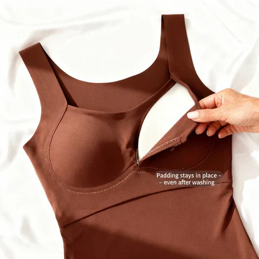 Roxanne | Built In Bra Tank Top
