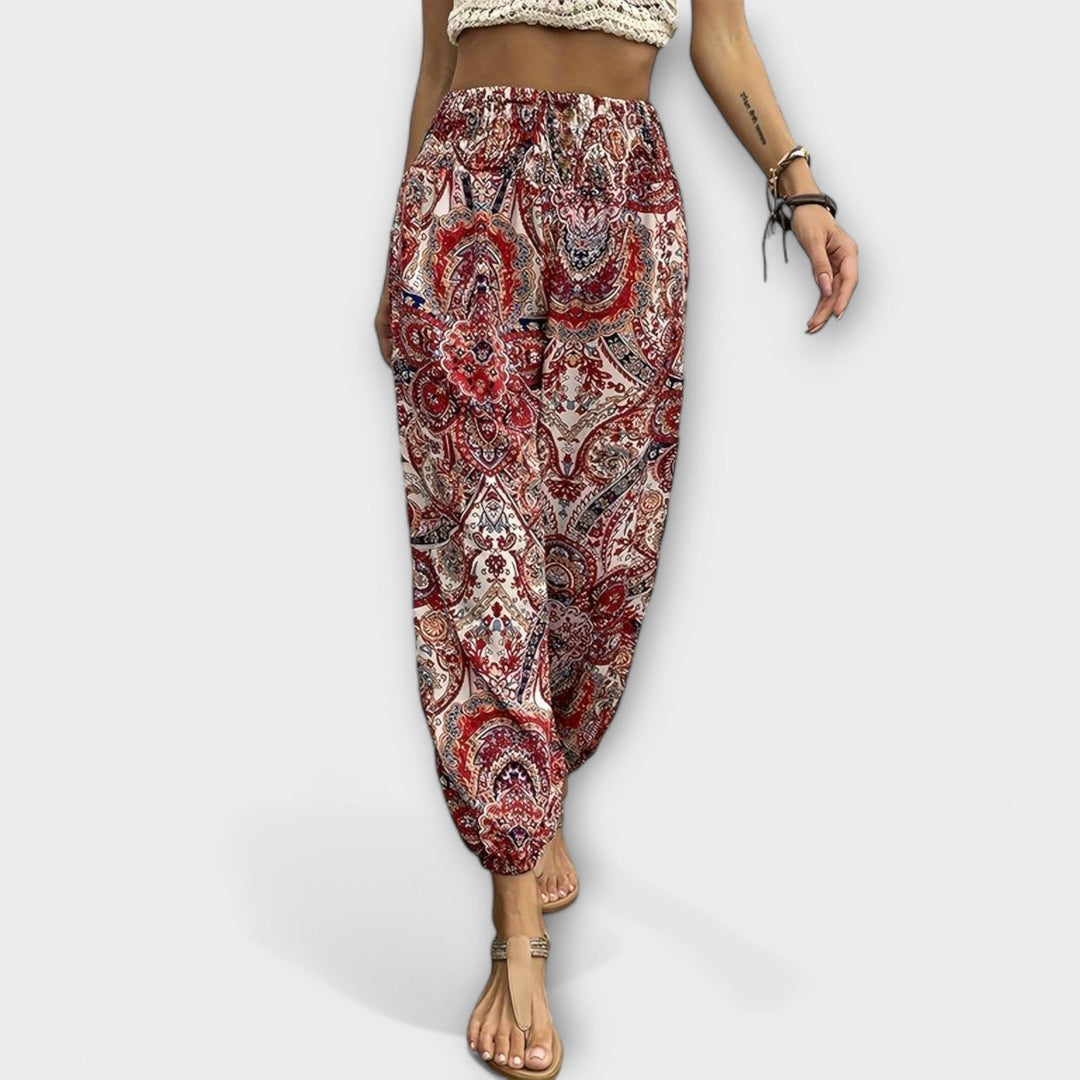 June | Ethnic Graphic Pants