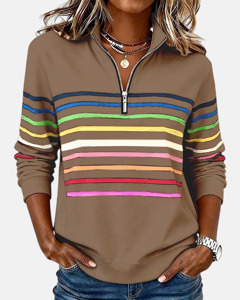 Martine | Casual jumper with comfort and colourful style for every day