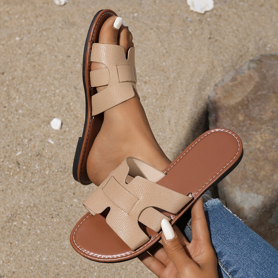 Nadia | Minimal Single-Strap Summer Sandals